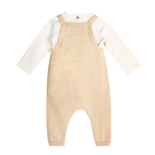 Viverano Excavator Embroidered Baby Overall Set