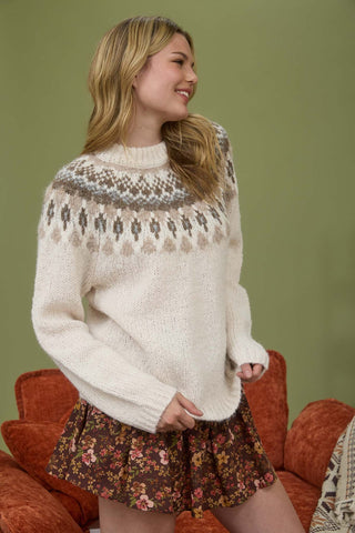 Greta Fair Isle Sweater