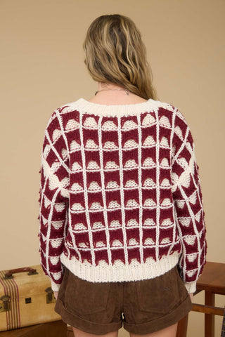 Beth Square Crewneck Sweater