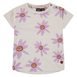Babyface Girls Posie Ribbed Tee