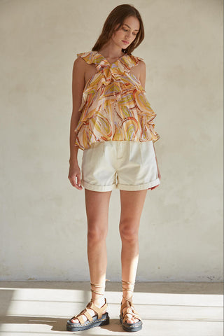 Jenni Cross Tiered Top