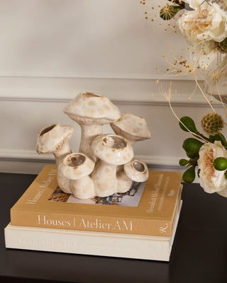 Enoki Clustered Mushroom Vase