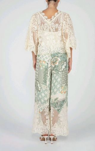 Miss Me Casey Crochet Cropped Top