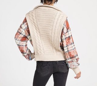 Miss Me Jenny Quarter Zip Sweater
