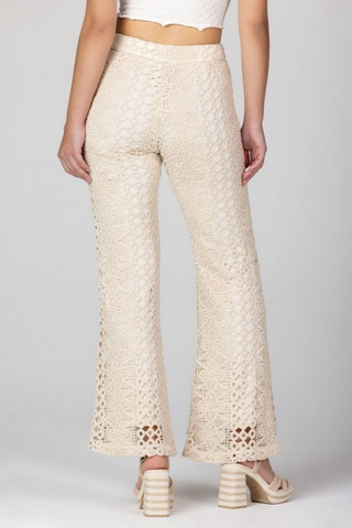 Miss Me Carrie Crochet Trouser Pant
