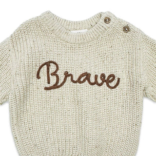 Viverano Brave Chunky Knit Slouchy Baby Pullover