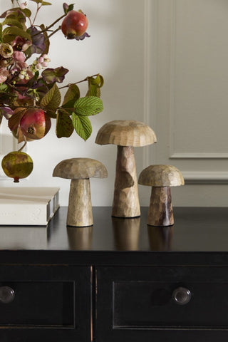 Porcini Mushroom Set of 3