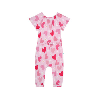Posh Peanut Baby Daisy Love Jumpsuit