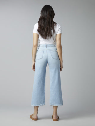 DL1961 Womens Hepburn Wide Leg High Rise Vintage