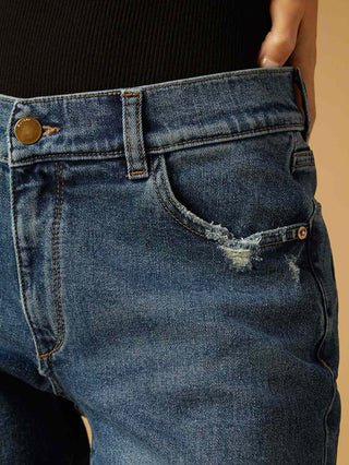 DL1961 Womens Riley Straight Boyfriend