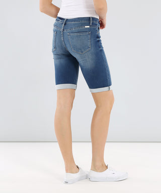 KanCan Bermuda Shorts Mid Rise Hem Detail