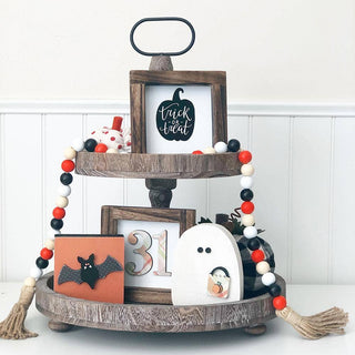 Wood Bead Garland