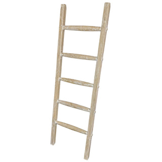 Mango Wood Blanket Ladder