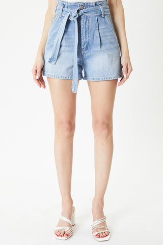 KanCan Jana Paperbag Ultra High Rise Shorts
