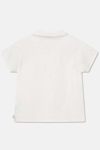 My Little Cozmo Kids Gauze Camp Shirt
