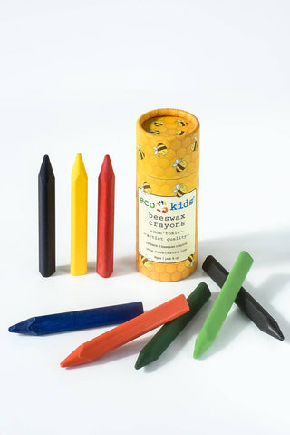 Eco-Kids Triangle Beeswax Crayons