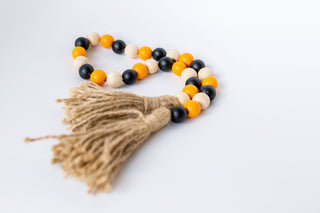 Woodsy Wicks Fall Beaded Garland