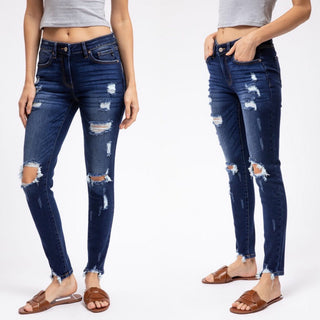 KanCan Delaney Mid Rise Super Skinny Jeans