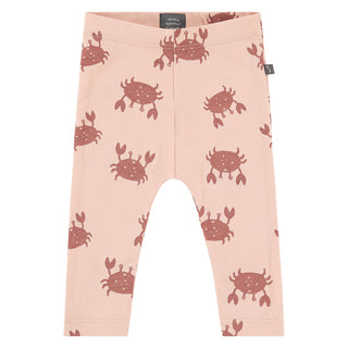 Babyface Baby Girl leggings Crab