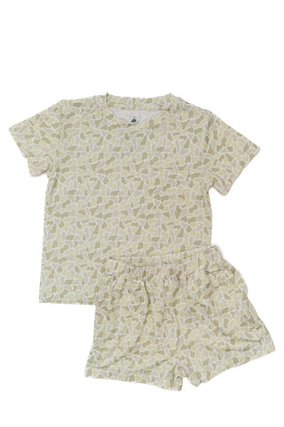 Uptwon Baby Boy Camo Shorts and Tshirt Set