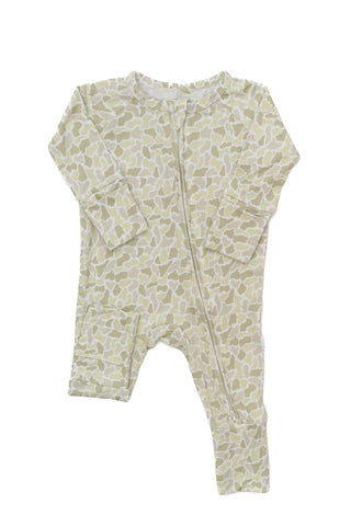 Uptown Baby Boy Camo Sleep Romper