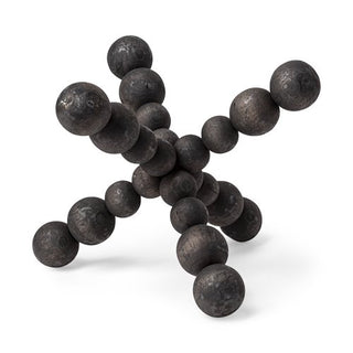 Mercana Carollan Black Wood Ball Jacks