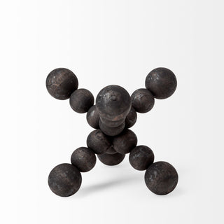 Mercana Carollan Black Wood Ball Jacks