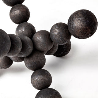 Mercana Carollan Black Wood Ball Jacks