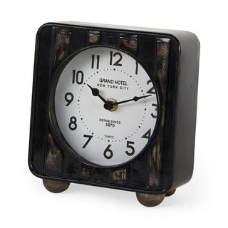 Mercana Karl Rounded Square Tabletop Clocks