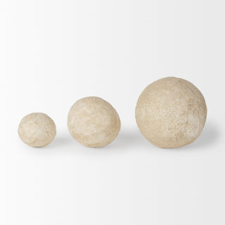 Mercana Sunita Paper Mache Orbs Set of 3