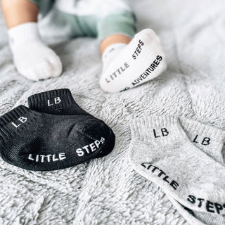 Little Bipsy Baby Ribbed Ankle Sock Set