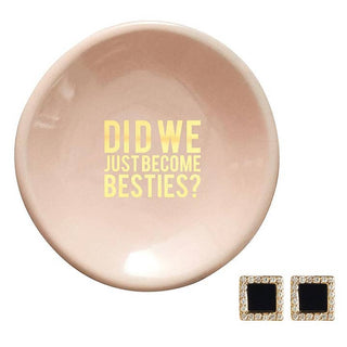 Ceramic Ring and Earring Dish