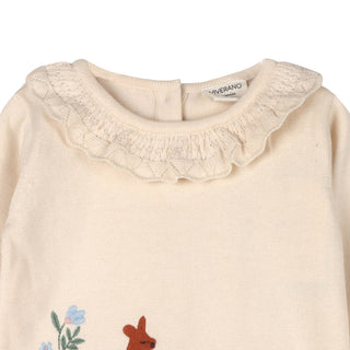 Viverano Baby Girl Woodland Embroidered Set