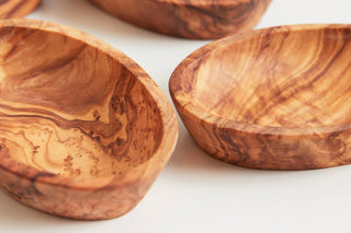 Verve Italian Olivewood Aperitivo Bowl Set
