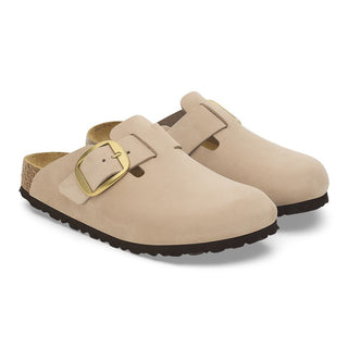 Birkenstock Boston Big Buckle in Sandcastle