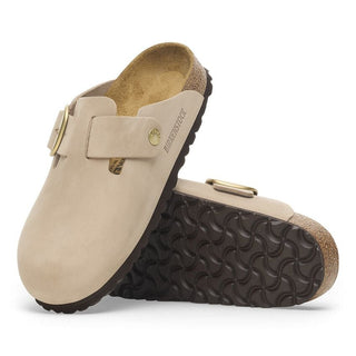 Birkenstock Boston Big Buckle in Sandcastle