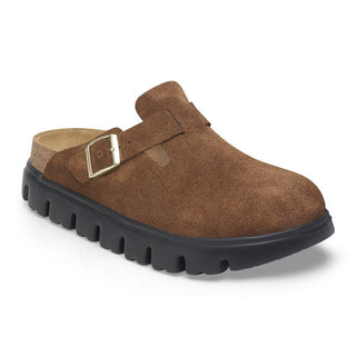 Birkenstock Boston Chunky Clog in Dark Tea