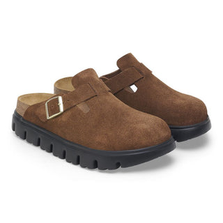 Birkenstock Boston Chunky Clog in Dark Tea