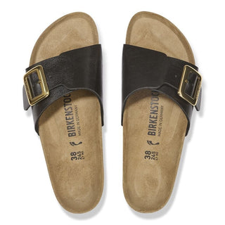 Birkenstock Catalina Luxe Buckle in Graceful Licorice