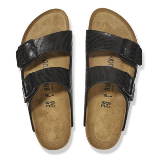 Birkenstock Arizona in Black Zebra
