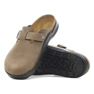 Birkenstock Boston Crosstown Oiled in Tobacco Brown