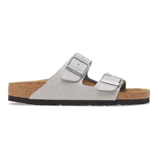 Birkenstock Arizona Synthetic Glitter in Silver