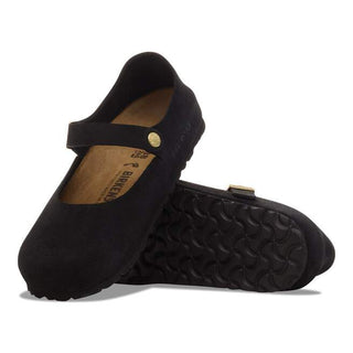 Birkenstock Mantova Suede in Black