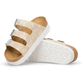 Birkenstock Florida III Flex Platform in Oyster