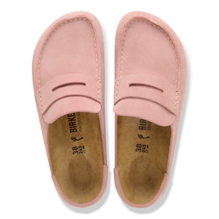 Birkenstock Naples Wrapped Suede in Pink Clay