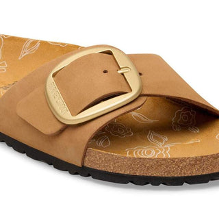 Birkenstock Madrid Big Buckle in Floral Pattern Mink