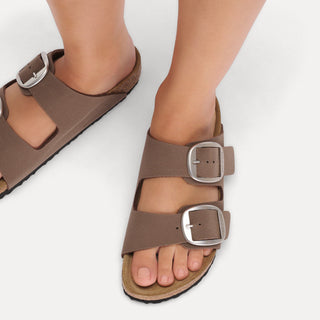 Birkenstock Arizona Big Buckle in Mocca