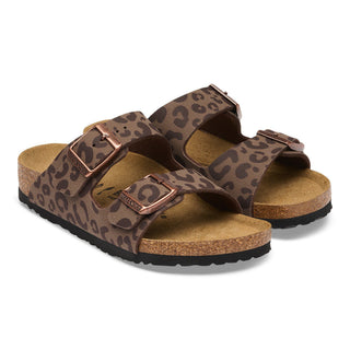 Birkenstock Kids Arizona Leopard Mocha