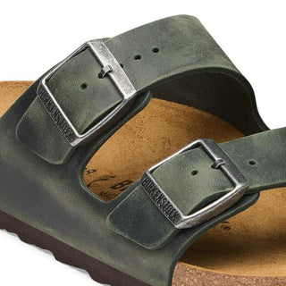 Birkenstock Arizona Oiled Leather in Thyme