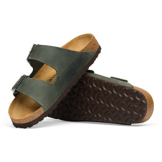 Birkenstock Arizona Oiled Leather in Thyme